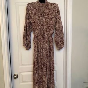Anthropologie long dress
